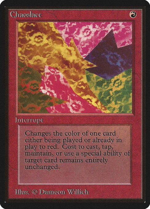 Chaoslace · Limited Edition Beta 140/302