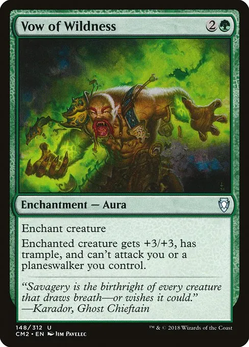 Vow of Wildness · Commander Anthology Volume II 148/312