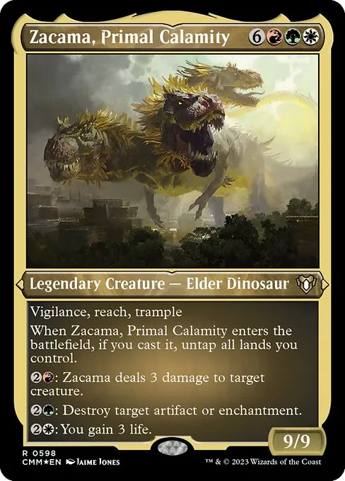 Zacama, Primal Calamity · Commander Masters 598/1067
