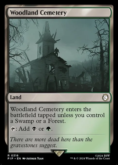 Woodland Cemetery · Fallout 316/1068