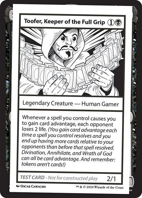 Toofer, Keeper of the Full Grip · Mystery Booster 2 554/385