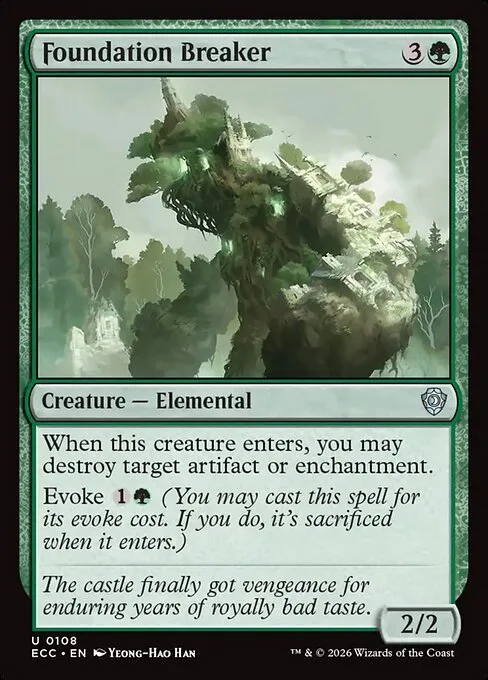 Foundation Breaker · Lorwyn Eclipsed Commander 108/176