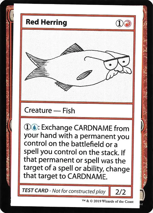 Red Herring · Mystery Booster Playtest Cards 2021 62/121