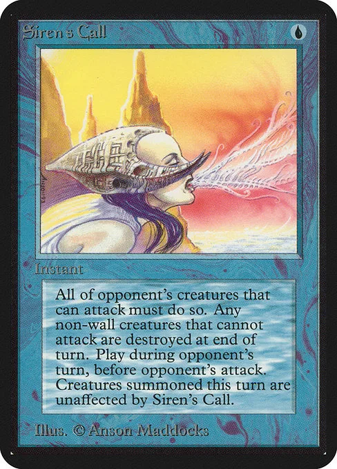 Siren's Call · Limited Edition Alpha 77/295