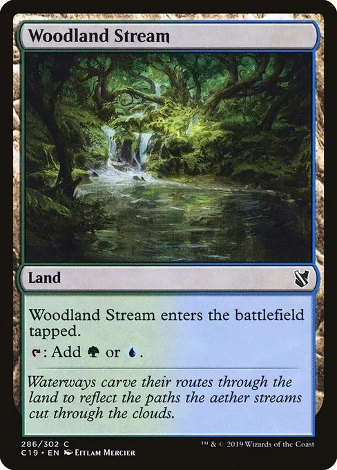 Woodland Stream · Commander 2019 286/302