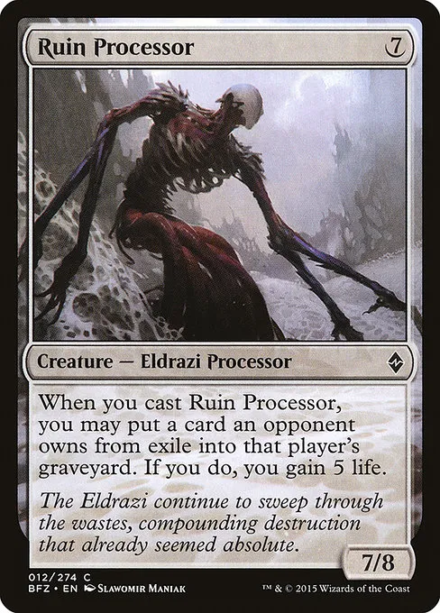 Ruin Processor · Battle for Zendikar 12/299