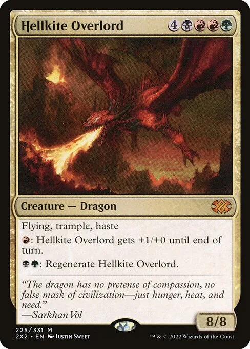Hellkite Overlord · Double Masters 2022 225/579