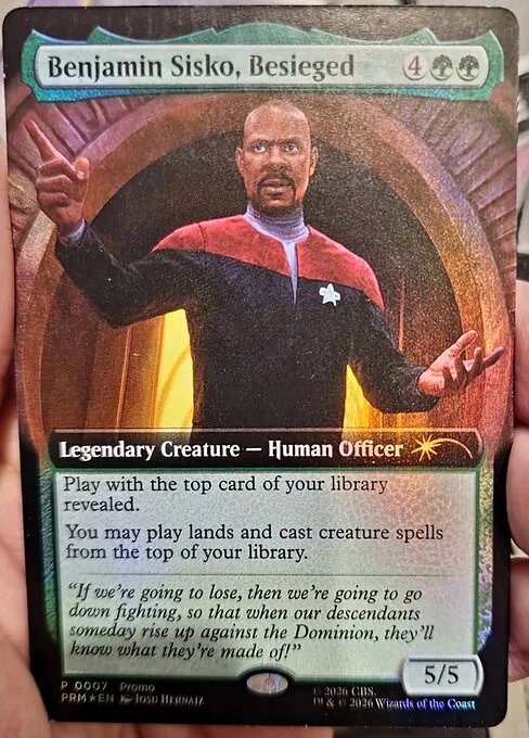 Benjamin Sisko, Besieged · Media and Collaboration Promos 2026-24/93