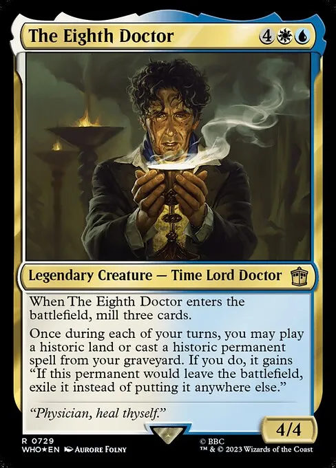 The Eighth Doctor · Doctor Who 729/1178