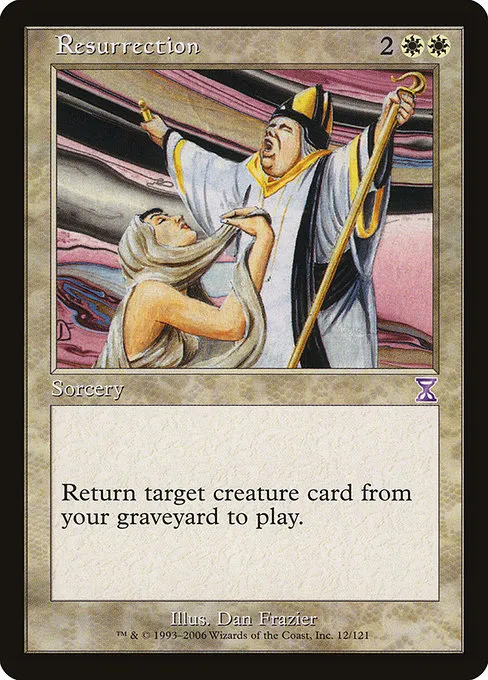 Resurrection · Time Spiral Timeshifted 12/121