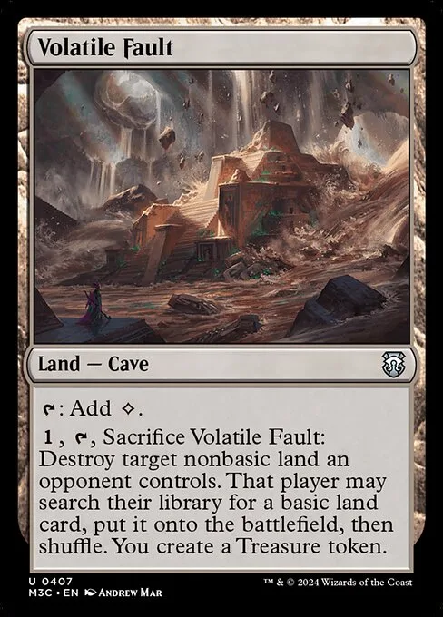 Volatile Fault · Modern Horizons 3 Commander 407/398