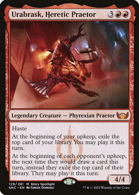 Urabrask, Heretic Praetor · Streets of New Capenna 129/513