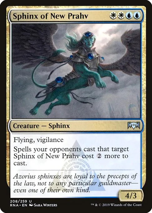 Sphinx of New Prahv · Ravnica Allegiance 208/273
