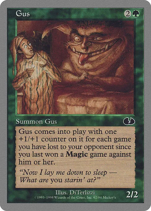 Gus · Unglued 62/88
