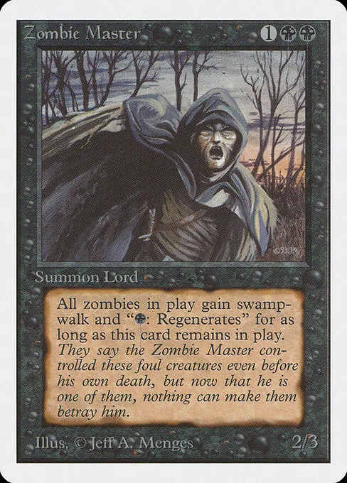 Zombie Master · Unlimited Edition 138/302