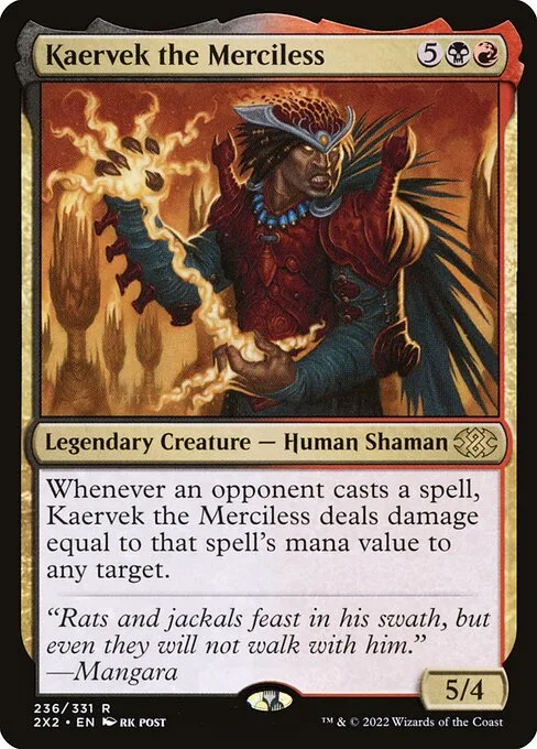 Kaervek the Merciless · Double Masters 2022 236/579
