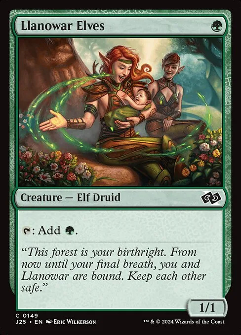 Llanowar Elves · Foundations Jumpstart 149/779
