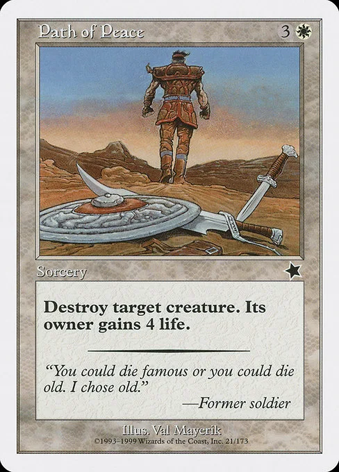 Path of Peace · Starter 1999 21/173