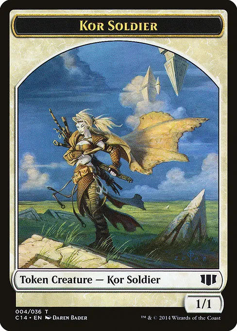 Kor Soldier · Commander 2014 Tokens 4/36