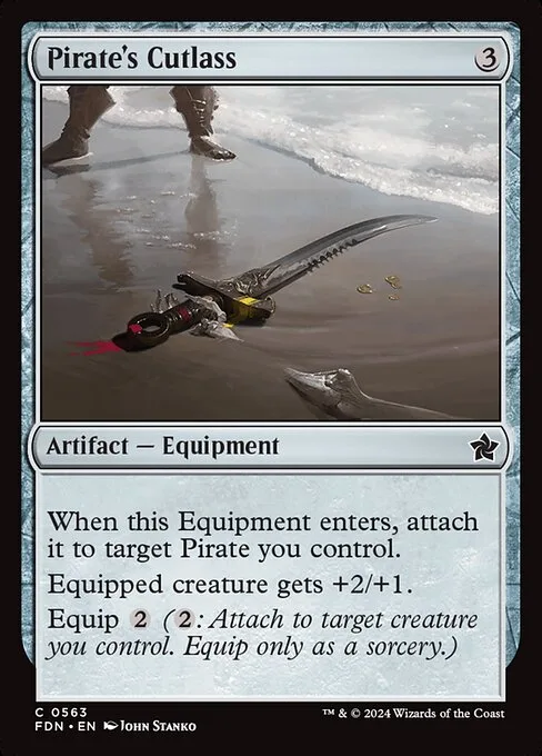 Pirate's Cutlass · Foundations 563/771