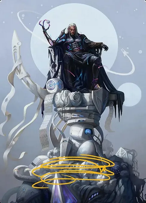 Tezzeret, Cruel Captain // Tezzeret, Cruel Captain · Edge of Eternities Art Series 35/54