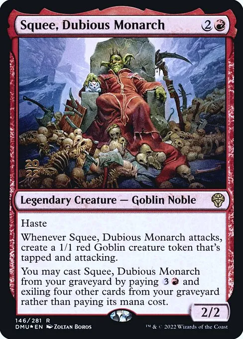 Squee, Dubious Monarch · Dominaria United Promos 146s/161