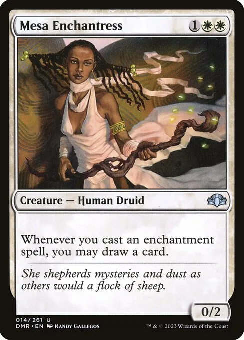 Mesa Enchantress · Dominaria Remastered 14/457