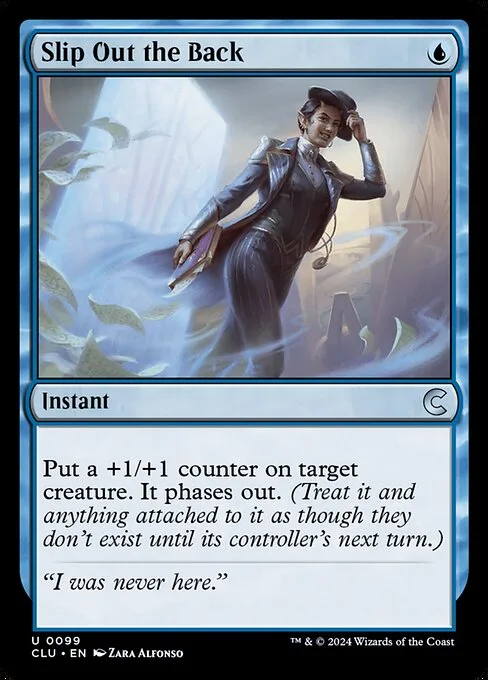 Slip Out the Back · Ravnica: Clue Edition 99/284