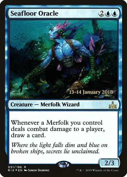 Seafloor Oracle · Rivals of Ixalan Promos 51s/98