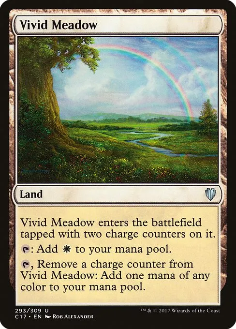 Vivid Meadow · Commander 2017 293/309