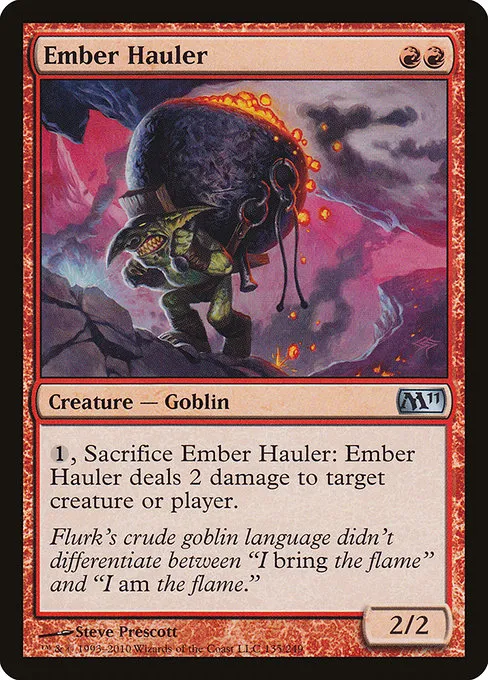 Ember Hauler · Magic 2011 135/249