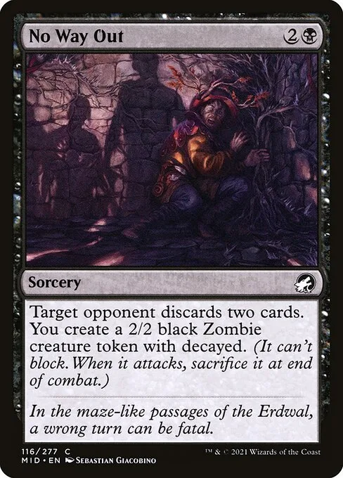No Way Out · Innistrad: Midnight Hunt 116/399
