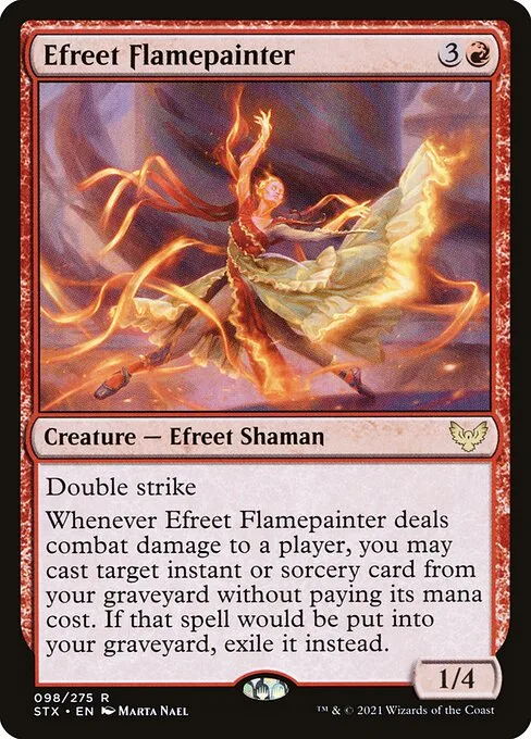 Efreet Flamepainter · Strixhaven: School of Mages 98/393