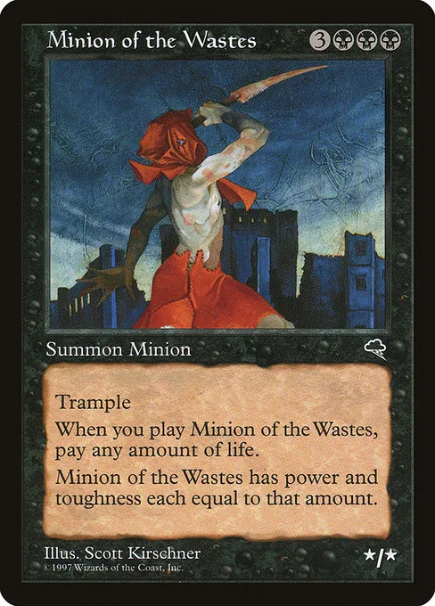Minion of the Wastes · Tempest 146/350
