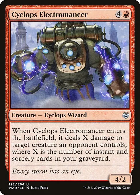 Cyclops Electromancer · War of the Spark 122/312