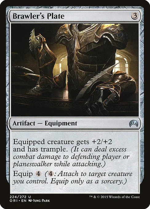 Brawler's Plate · Magic Origins 224/288