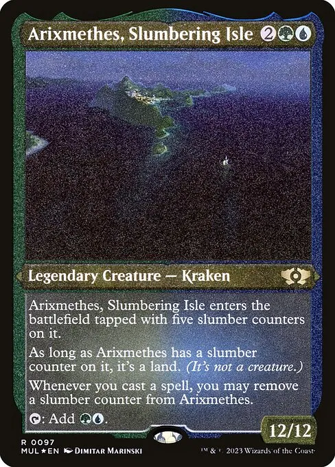 Arixmethes, Slumbering Isle · Multiverse Legends 97/261