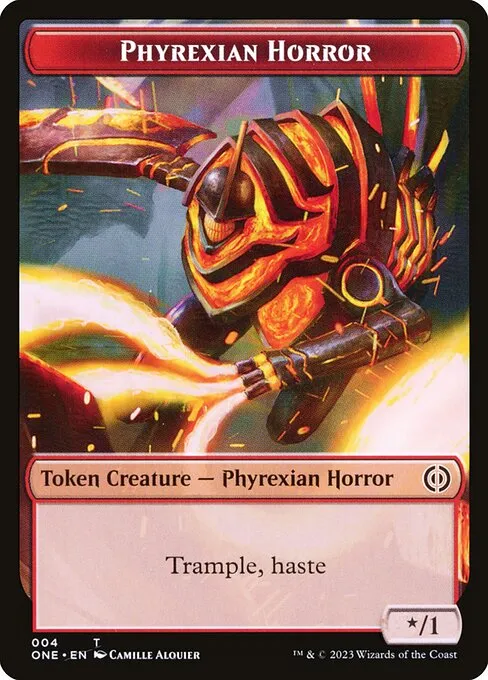 Phyrexian Horror · Phyrexia: All Will Be One Tokens 4/14
