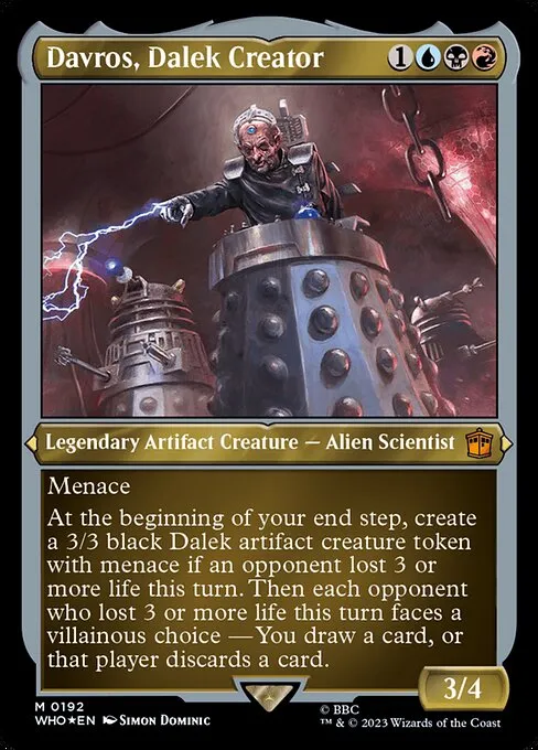 Davros, Dalek Creator · Doctor Who 192/1178