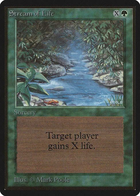 Stream of Life · Limited Edition Beta 218/302