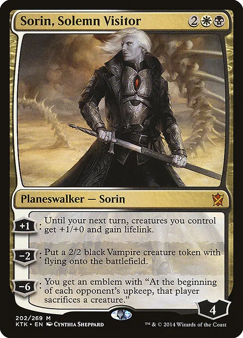 Sorin, Solemn Visitor · Khans of Tarkir 202/293