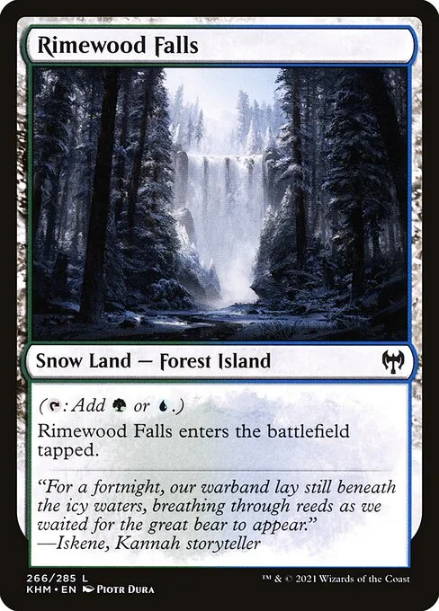 Rimewood Falls · Kaldheim 266/425