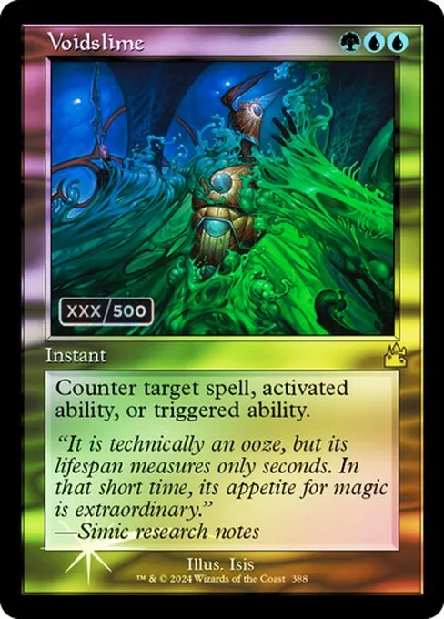 Voidslime · Ravnica Remastered 388z/531