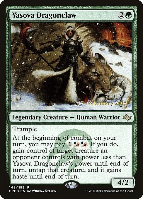Yasova Dragonclaw · Fate Reforged Promos 148s/43