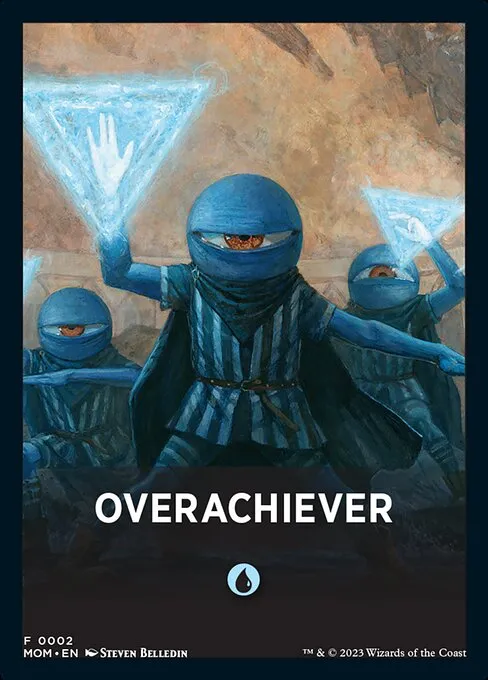 Overachiever · March of the Machine Jumpstart Front Cards 2/5