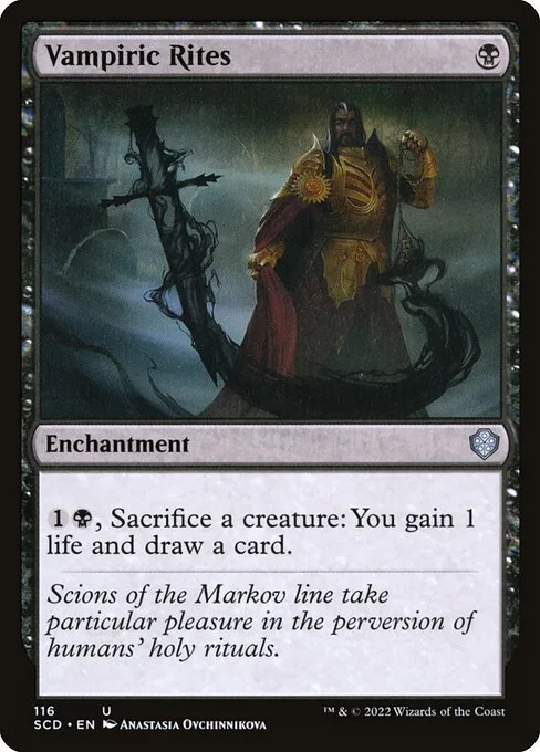 Vampiric Rites · Starter Commander Decks 116/352