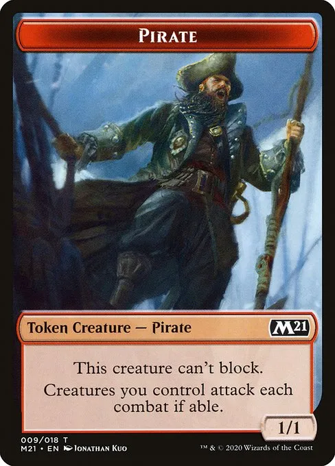 Pirate · Core Set 2021 Tokens 9/20