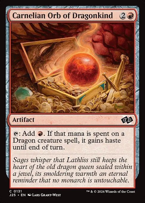 Carnelian Orb of Dragonkind · Foundations Jumpstart 131/779