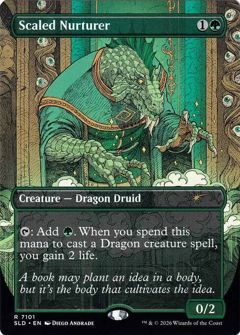 Scaled Nurturer · Secret Lair Drop 7101/2547