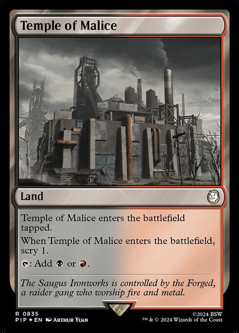 Temple of Malice · Fallout 835/1068